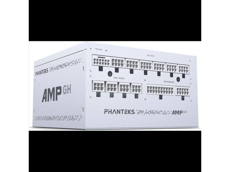 Phanteks Netzteil AMP GH 1000 W 1000W Netzteil mit 80 PLUS Platinum Zertifizierung, PCIe 5.1 und ATX 3.1 Unterstützung