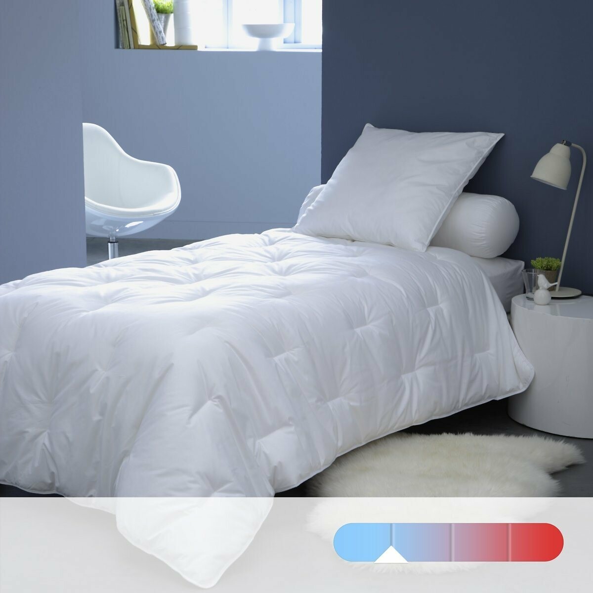 LESTRA<br>Edredão sintético 175g/m² Quallofil Allerban