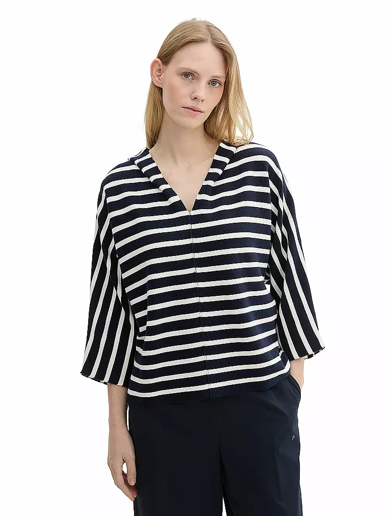 TOM TAILOR Kapuzenpullover - Hoodie blau