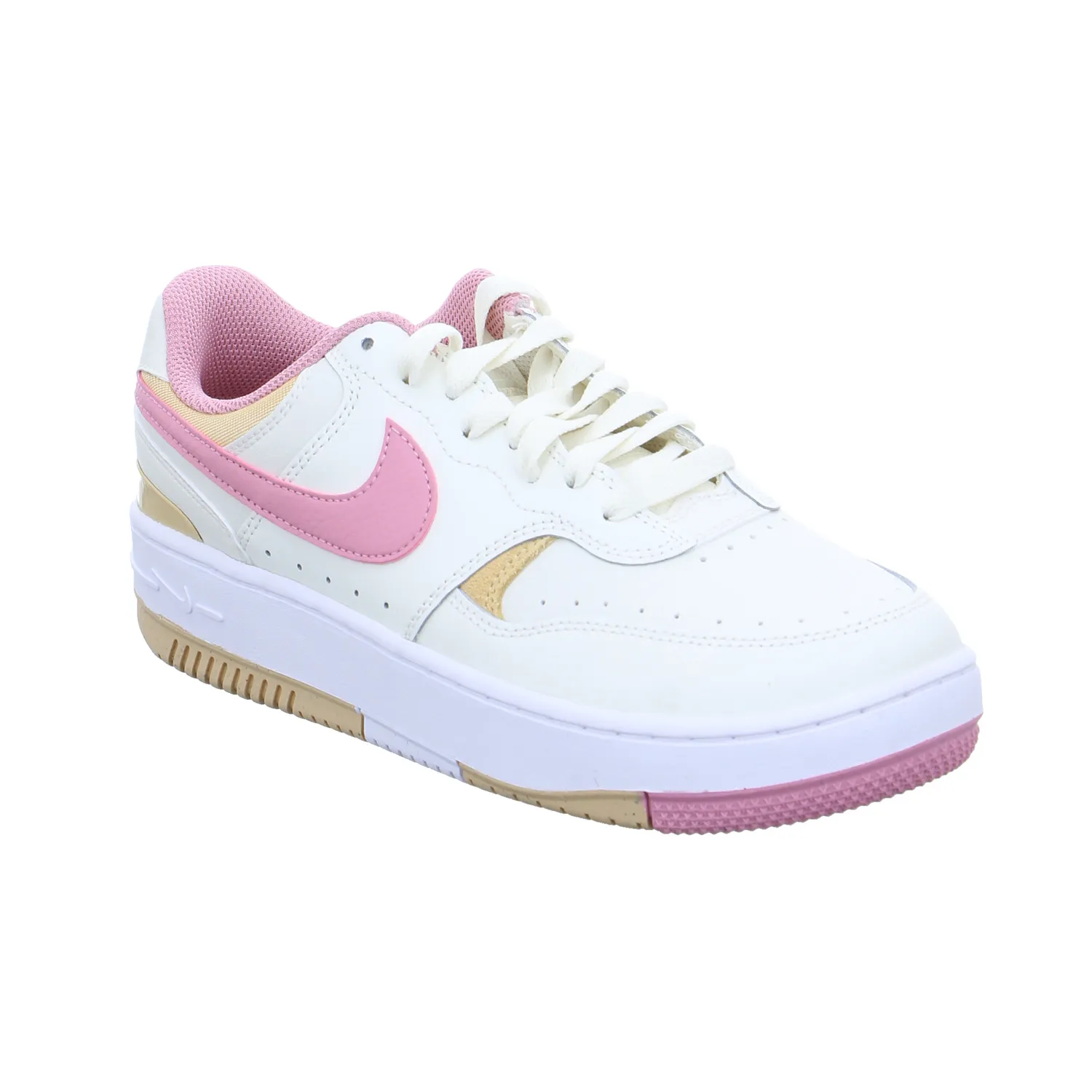 NIKE Sneaker- Streetschuh Damen Beige Lederimitat