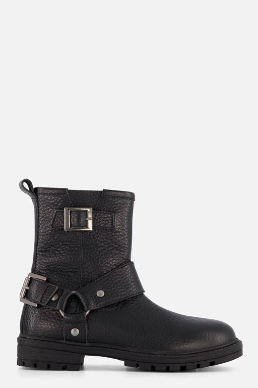 Muyters Biker boots zwart Leer