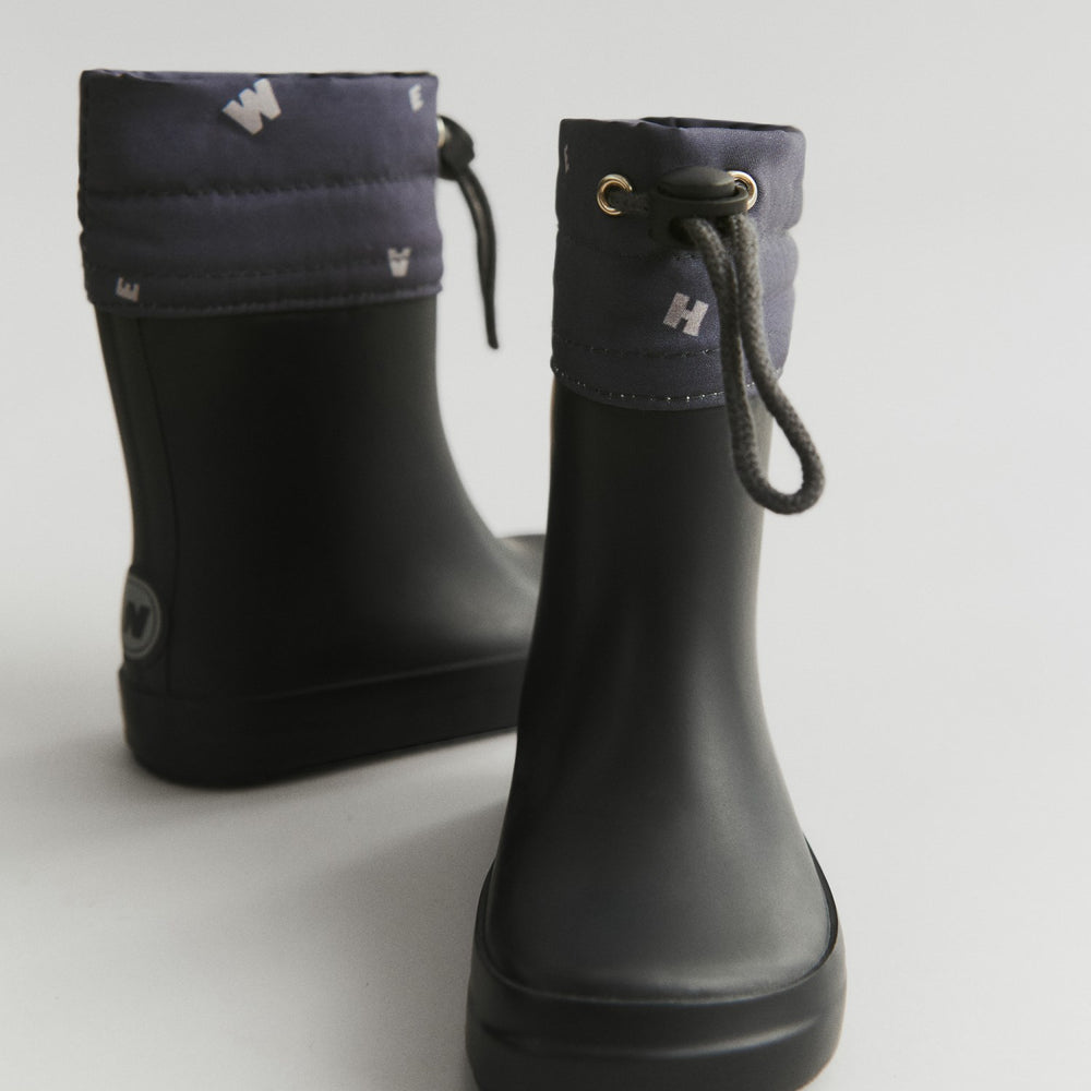 Køb Wheat Navy Barefoot Gummistøvler Zerro