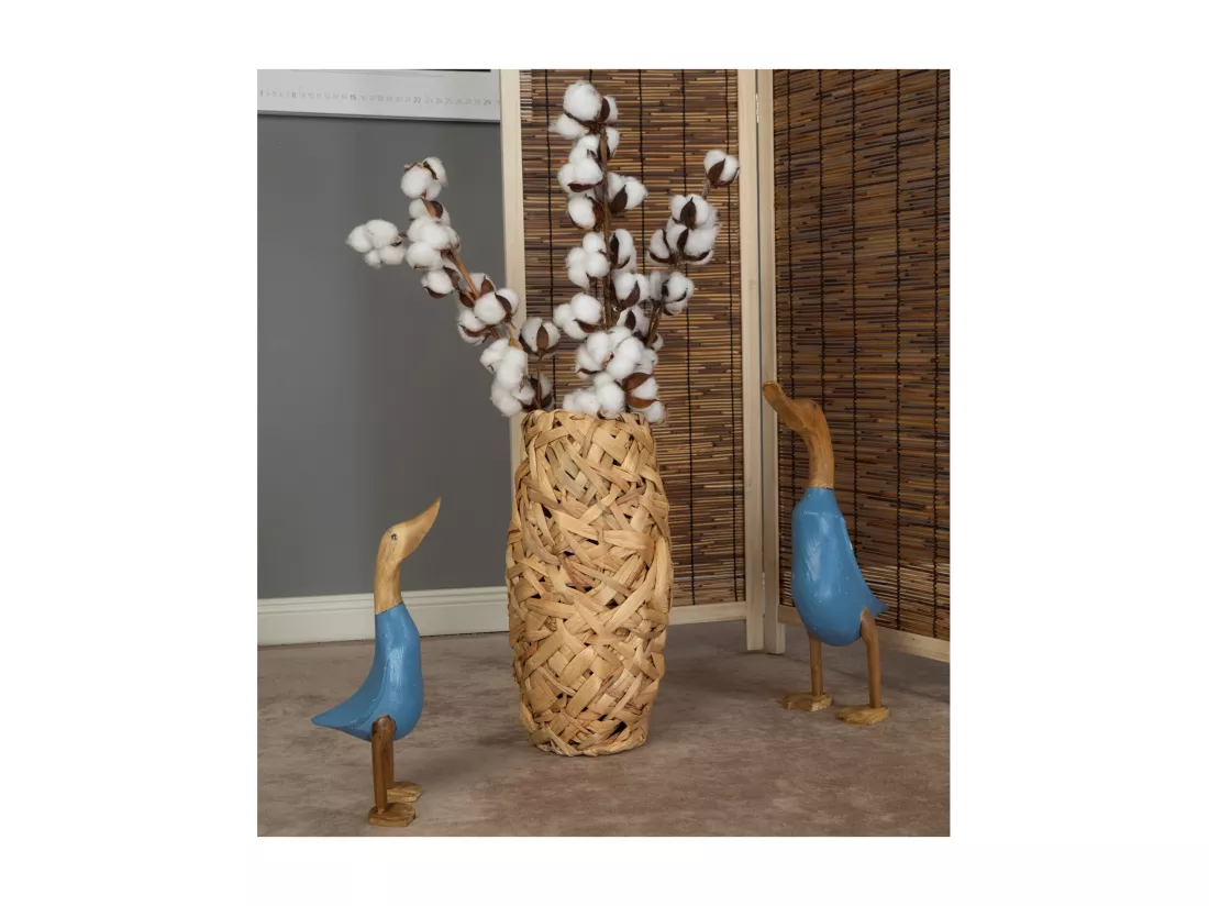 VASE Calida 40 cm, jacinthe d'eau couleurs naturelles