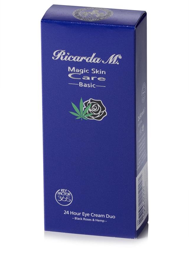 24 Hour Eye Cream Black Rose & Hemp von Ricarda M.