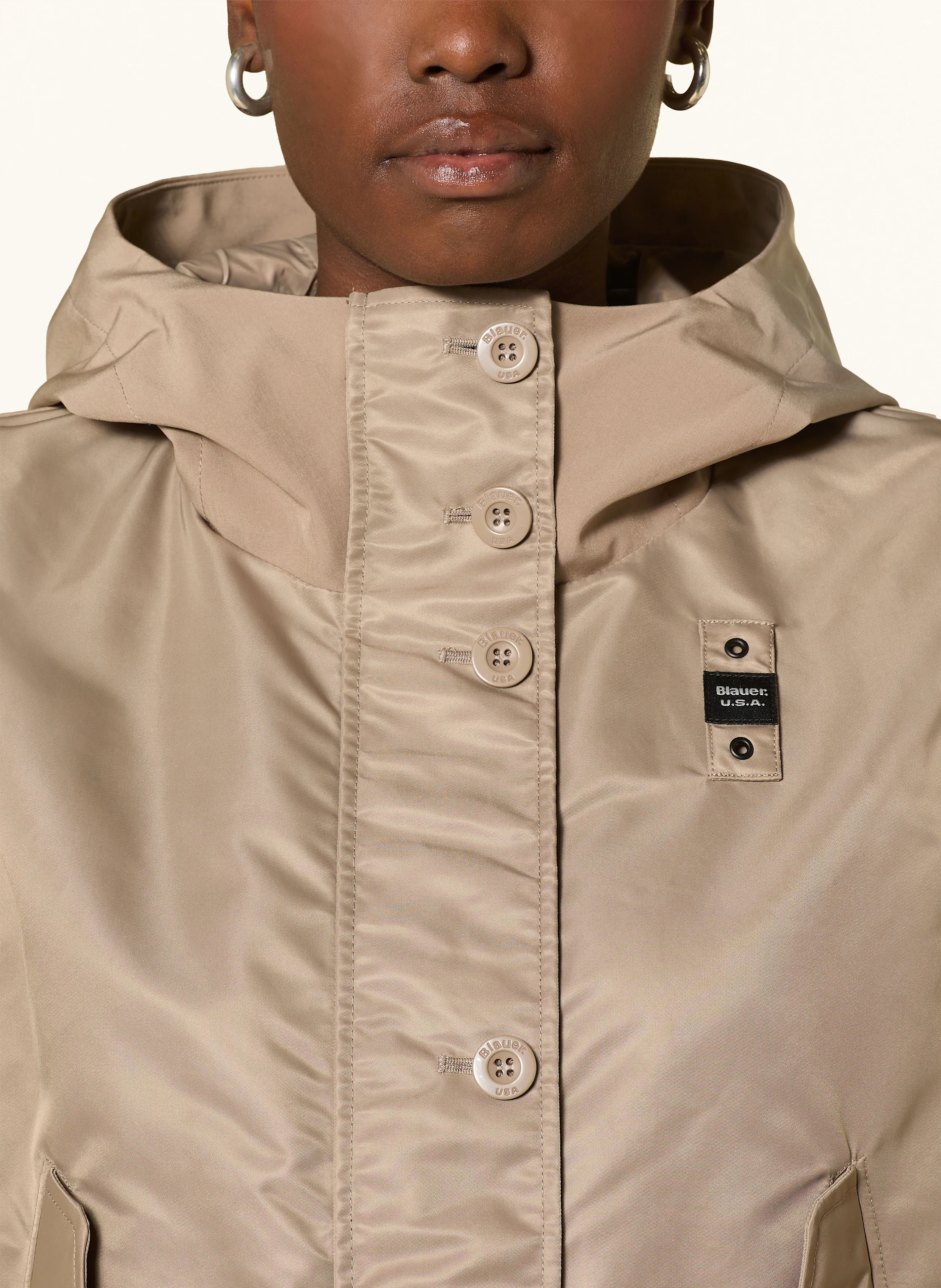 Blauer Jacke MARCELLA