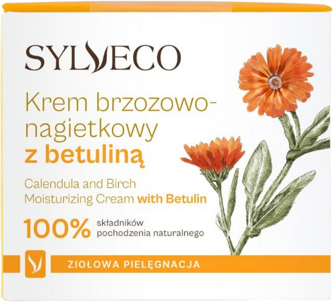 Sylveco  Calendula and Birch Moisturizing Cream with Betulin, 50 ml