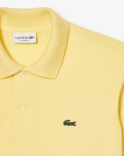 Classic Polo Short Sleeve Pastel Yellow