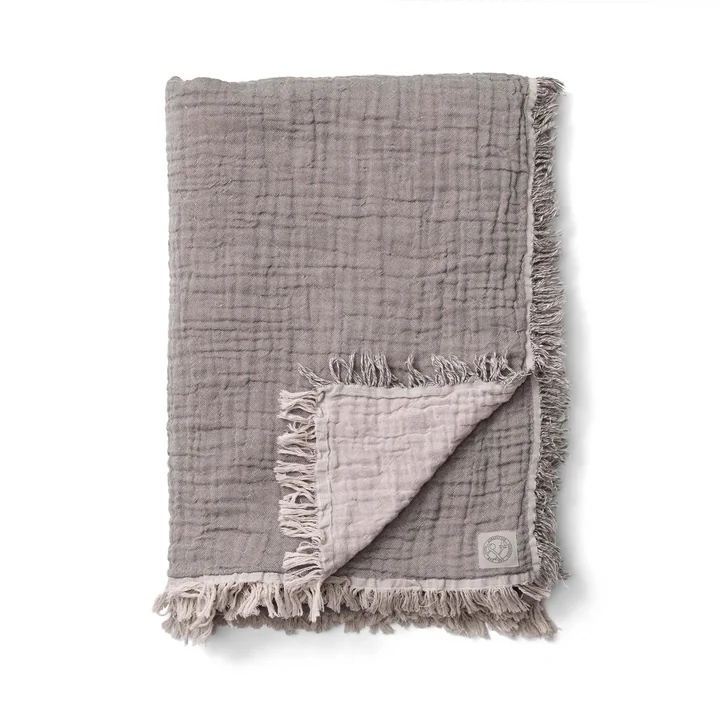 &Tradition - Collect SC33 Tagesdecke Baumwolle, 260 x 260 cm, cloud / slate