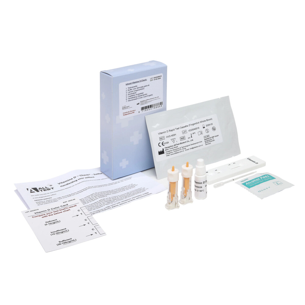 Testjezelf.nu Vitamine D – Check