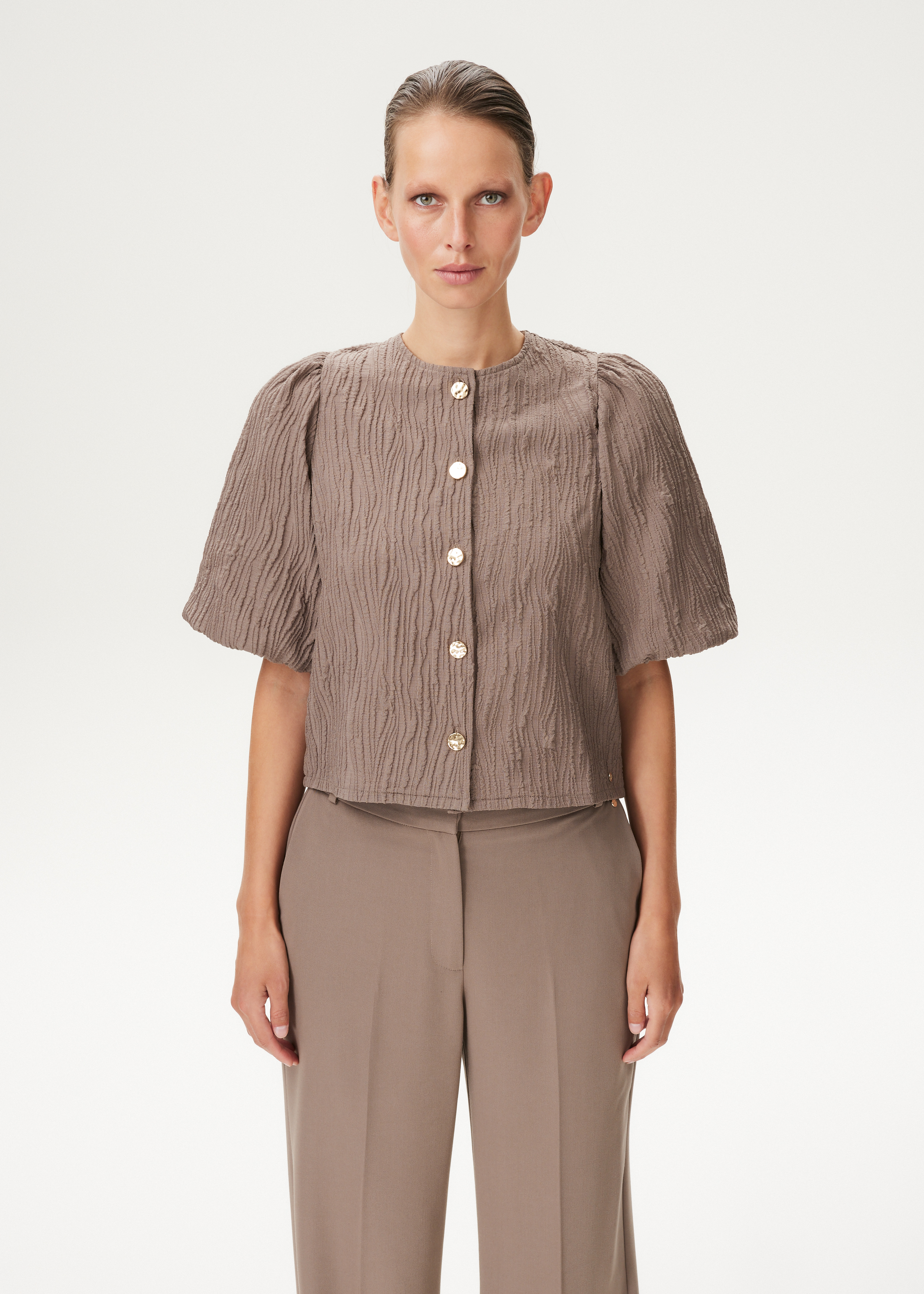 Blouse met structuur