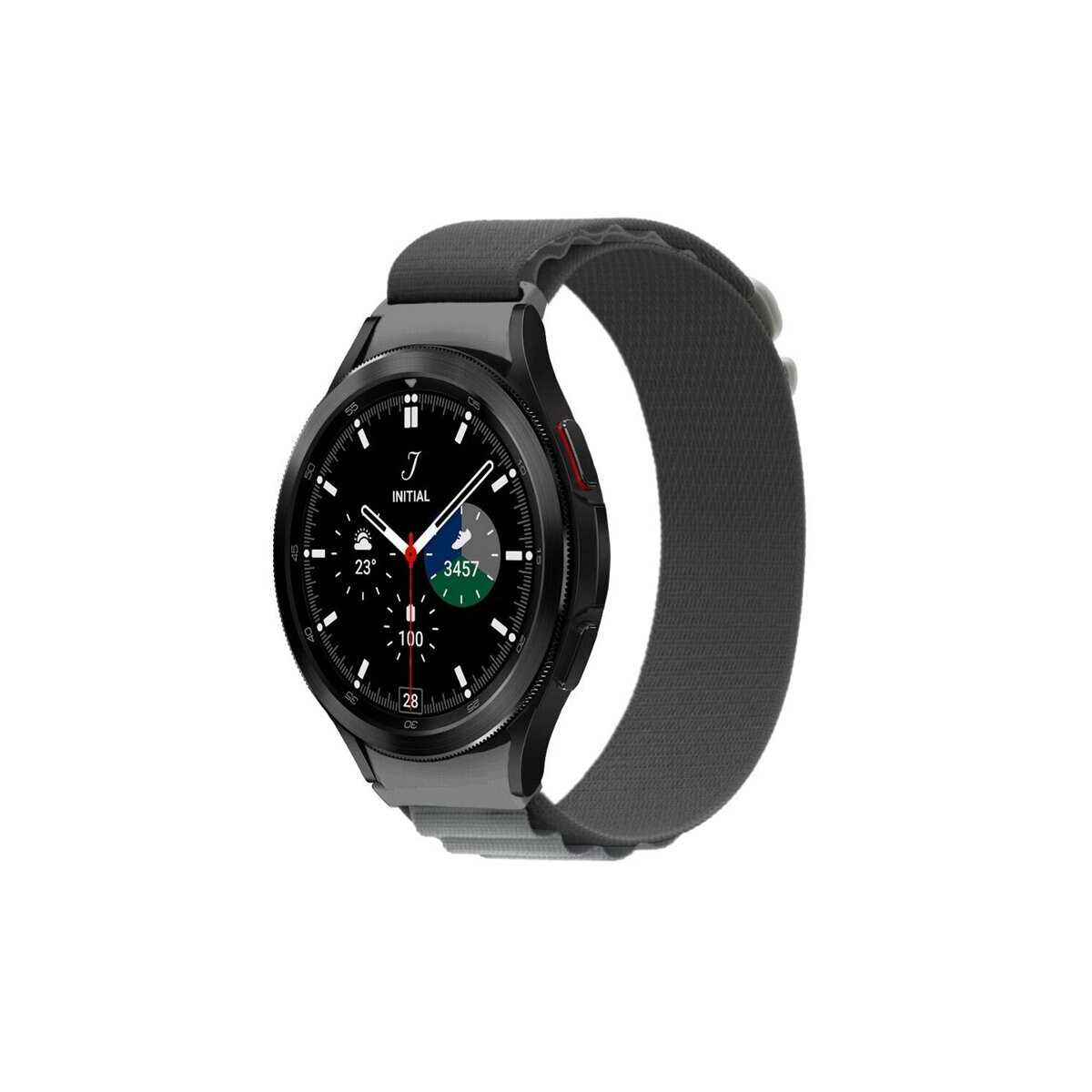 Artic Elastisk nylon armbånd Samsung Galaxy Watch 4 Classic (46mm) -