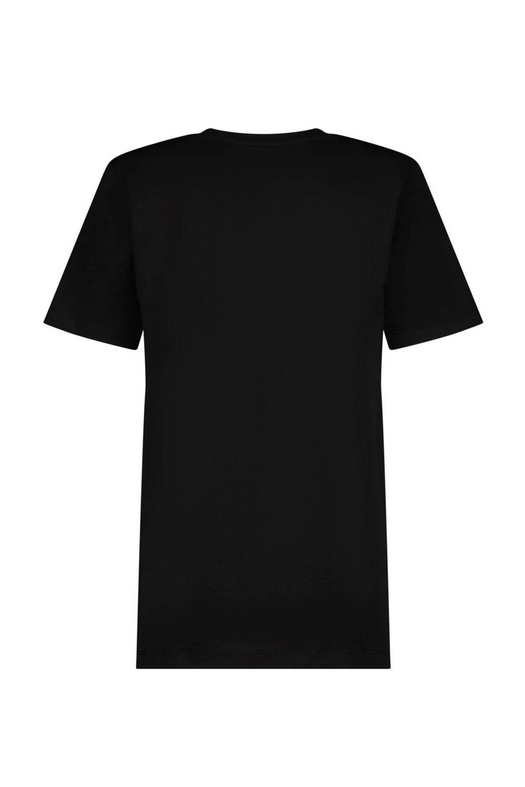 Raizzed T-shirt Hamilton met logo zwart