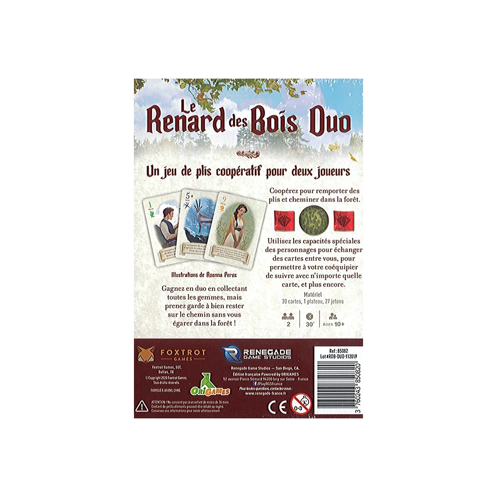 Le Renard des Bois Duo