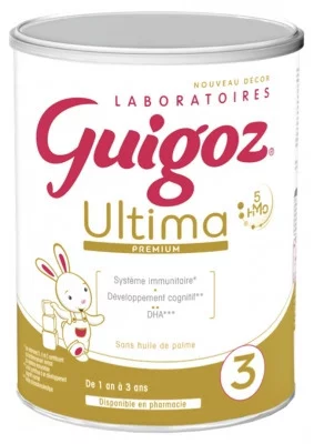 Lait de Croissance Ultima Premium Guigoz - De 1 an à 3 ans - 800g