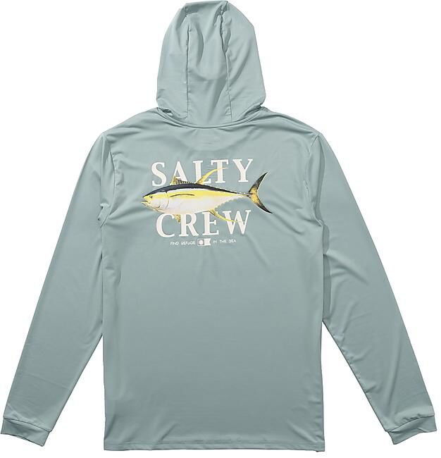 SALTY CREW - T SHIRT MANCHE LONGUE SUN PROTECTION YELLOWFIN HOO