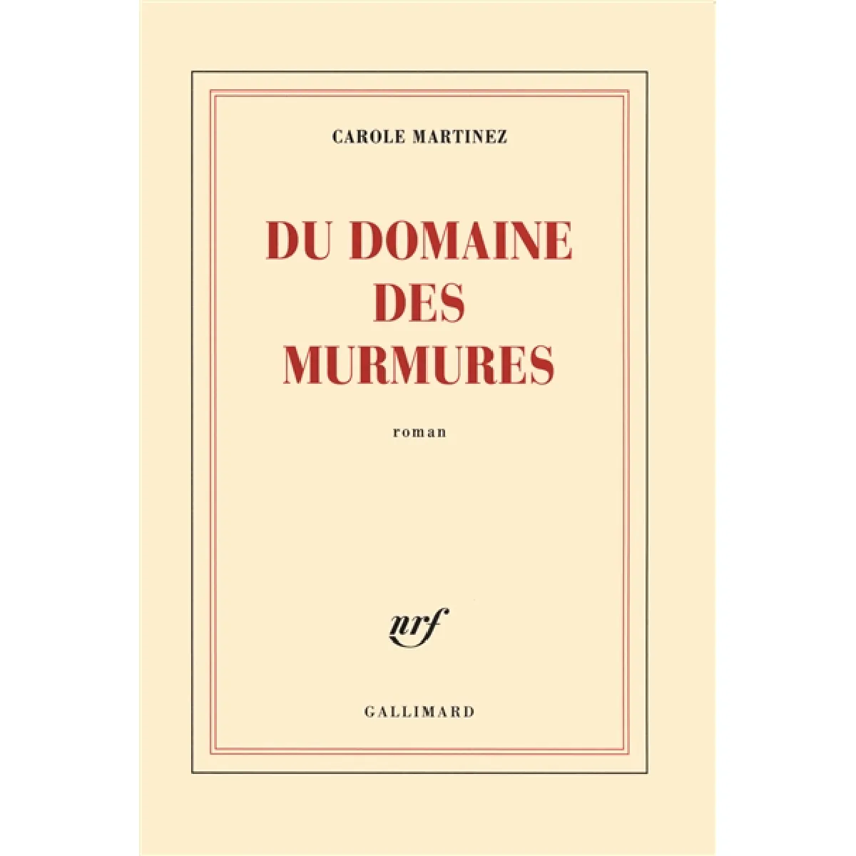 Du domaine des murmures · Occasion