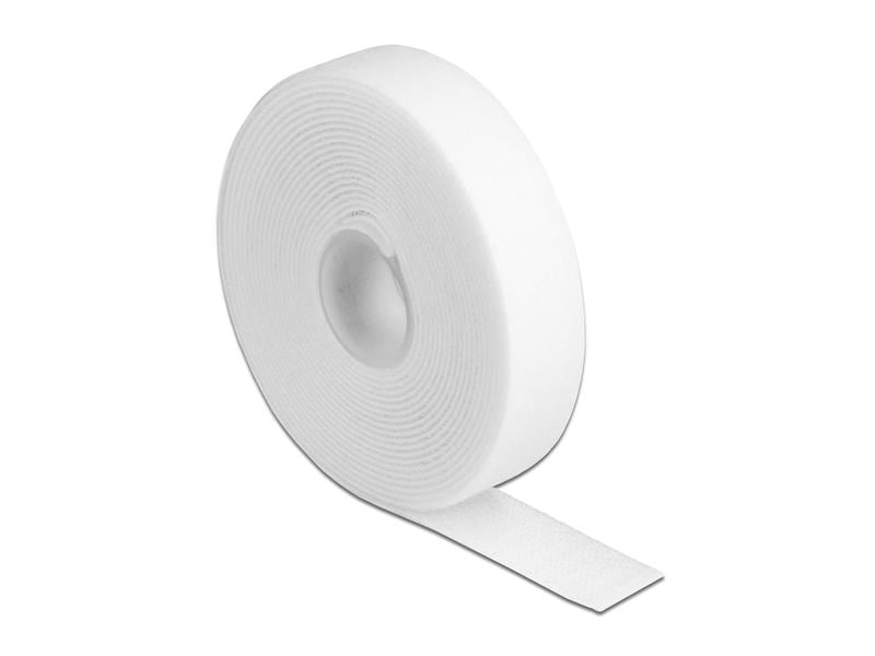 Delock Klettband 3m x 20mm Weiss Delock Klettband auf Rolle L 3 m x B 20 mm weiss