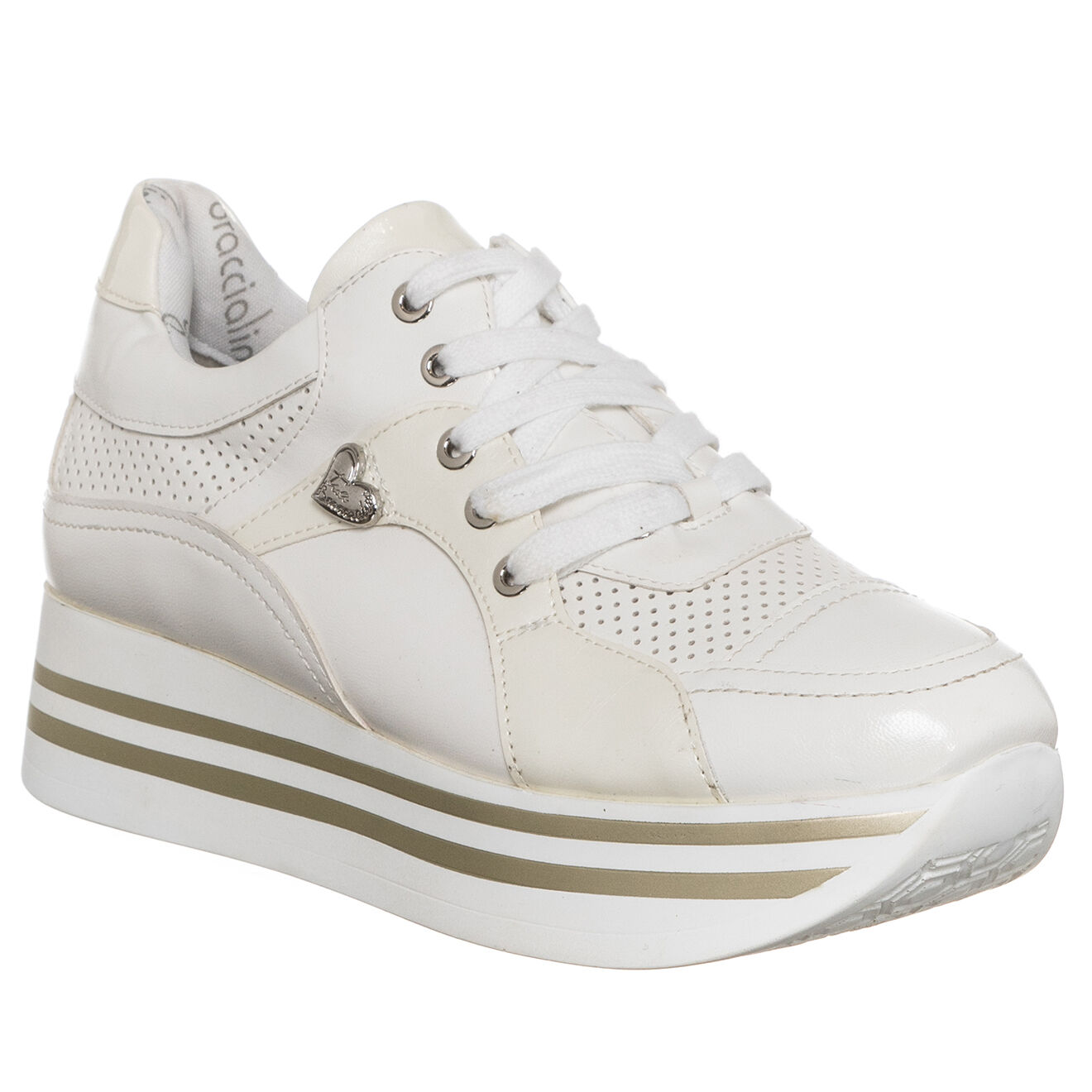 Tua By Braccialini Sneakers Sona blanc/doré
