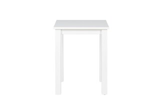 Beistelltisch Holger Massivholz weiß 45x55x45 cm