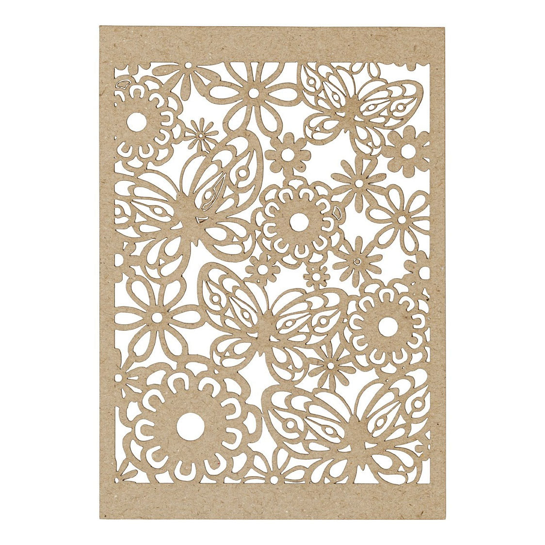 Patroonkarton Naturel, 10st.