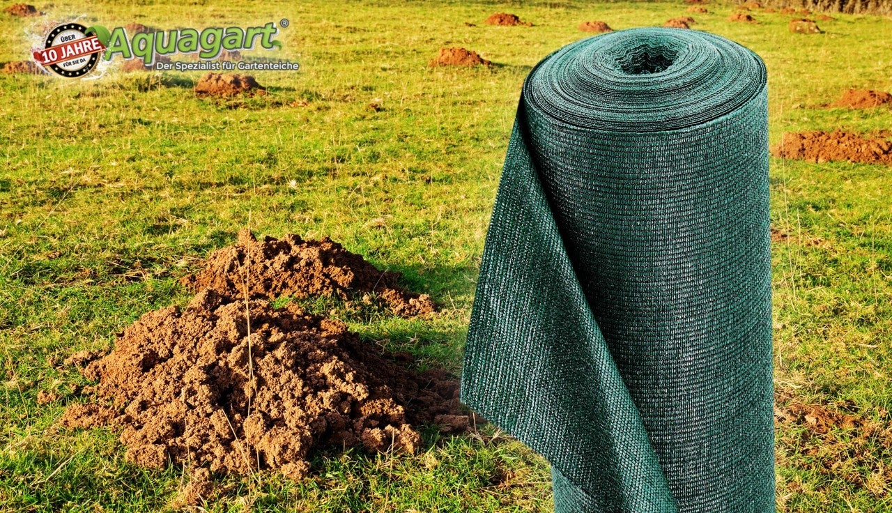 Mollennet 60m², mollenbarrière, mollenrooster, 150g, 2m breed