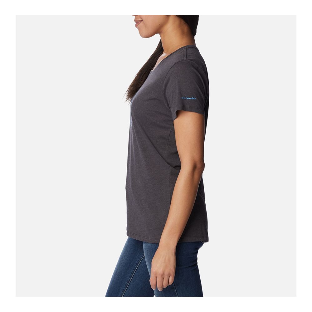 Columbia DAISY DAYS - Tee-shirt Femme shark hthr/jou