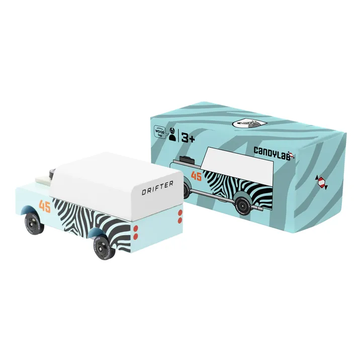 Candylab Voiture zèbre en bois