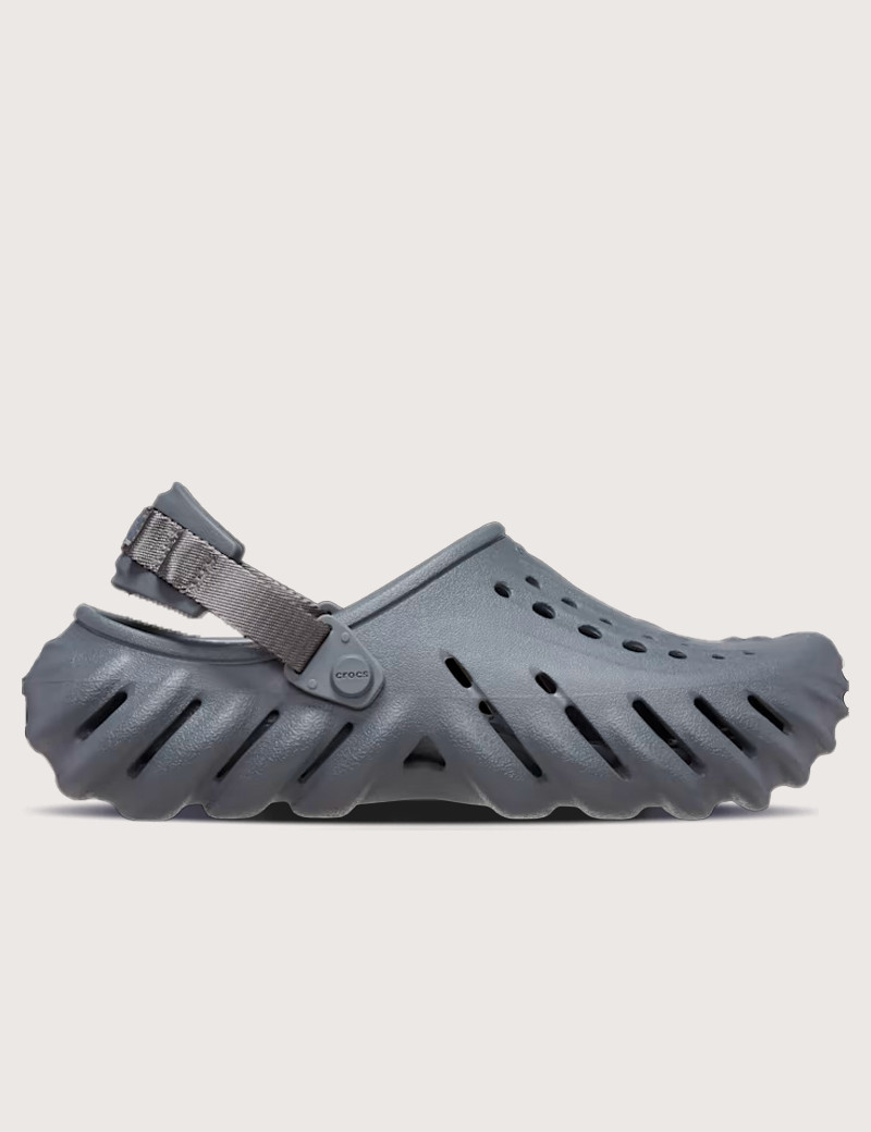 CROCS SABOTS HOMME ECHO CLOG GRIS ANTHRACITE