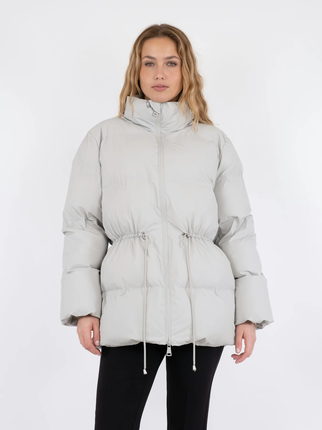Neo Noir Mayra C Puffer Jacket ivory