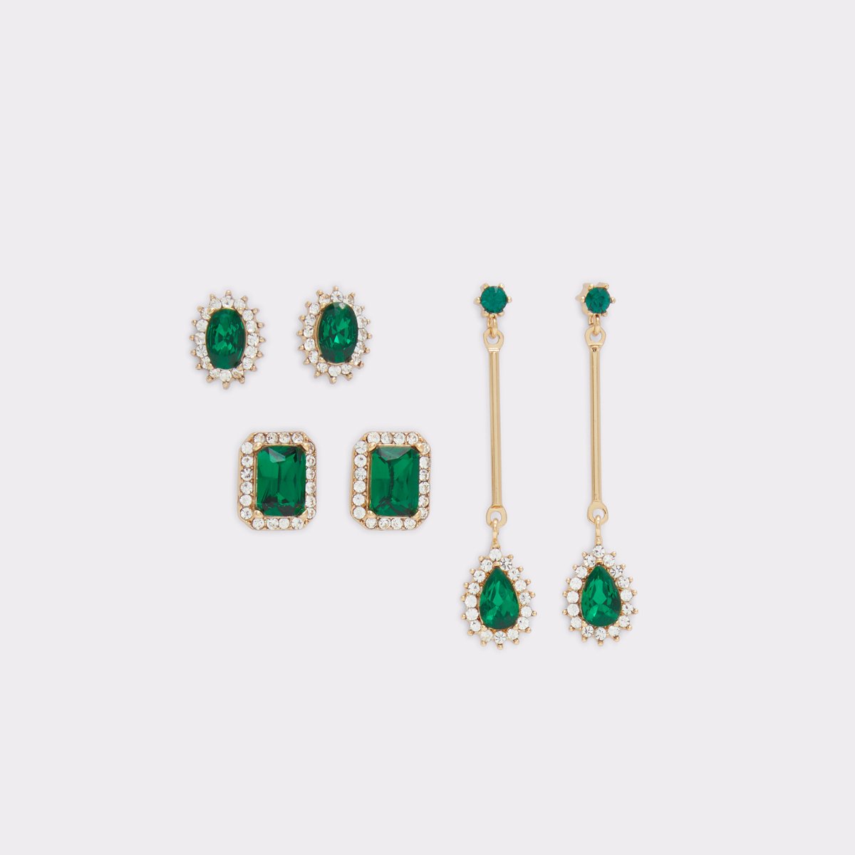 Kerrie Dark Green Women Earrings