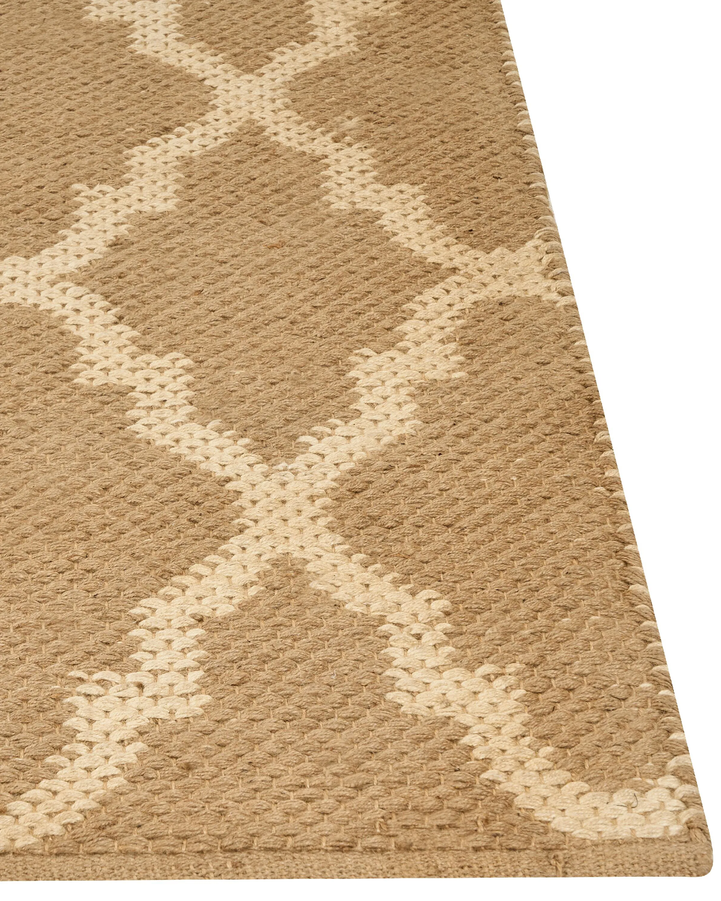 Vloerkleed MERMER Beige 200 x 300 cm Jute