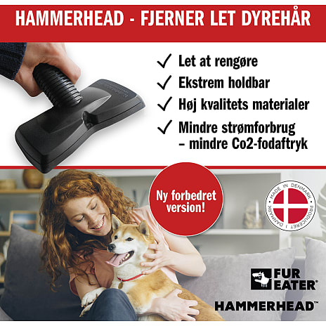 Fureater Hammerhead dyrehårsmundstykke til støvsuger