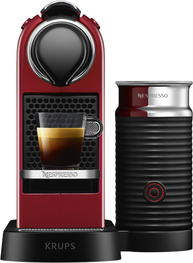 Nespresso CitiZ&Milk kaffemaskine Rød