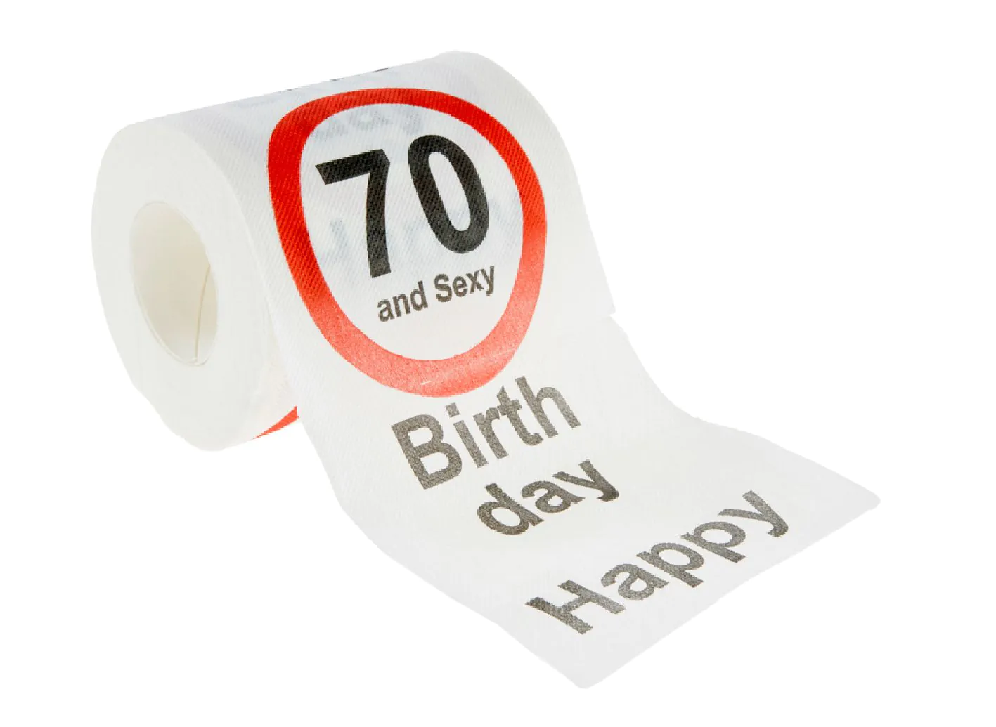 Toilettenpapier Birthday 70 Jahre 24 Meter