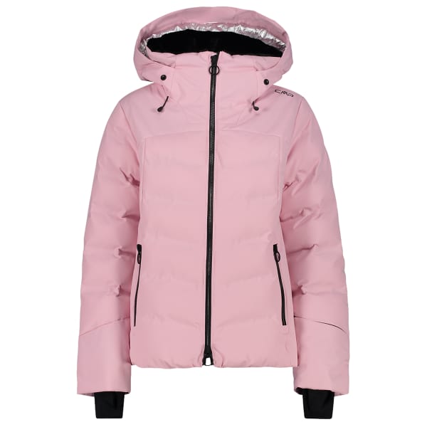 Veste de ski CMP WOMAN JKT FIX HOOD PINK