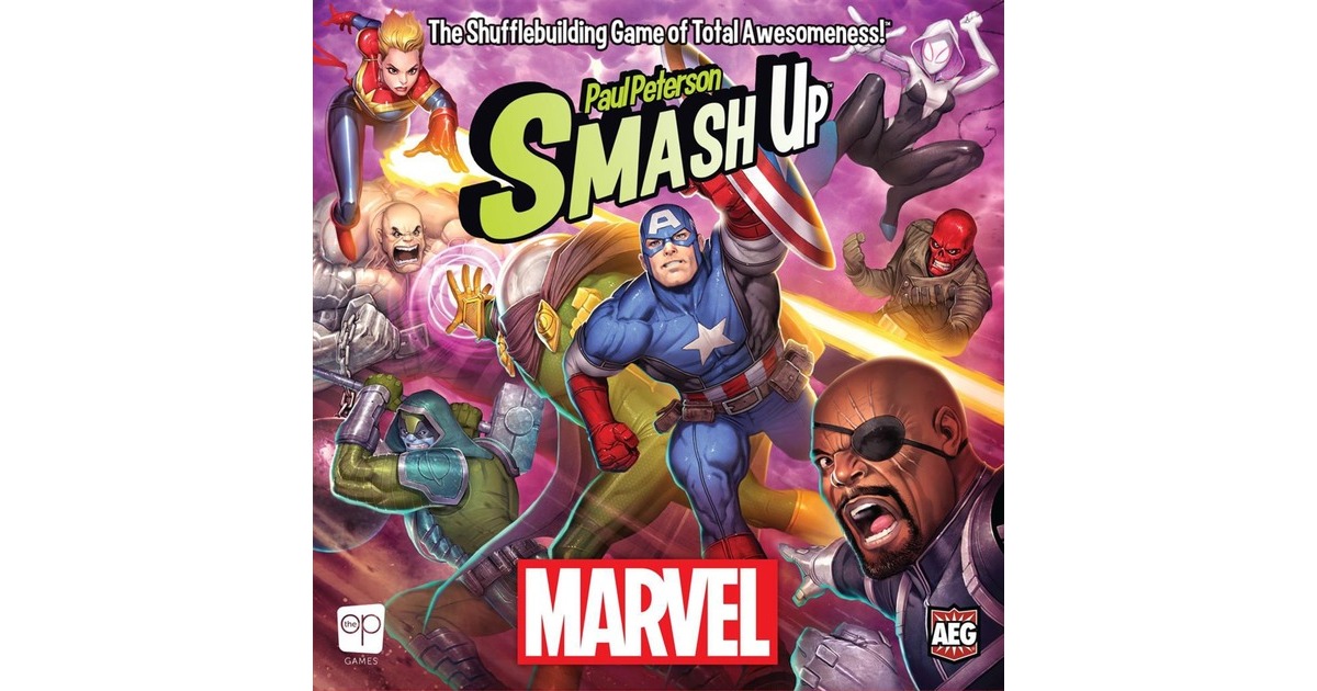 European Player NetworkSmash Up: Marvel Kaartspel  (Engels, 2 - 4 spelers, 45 minuten, Vanaf 12 jaar)