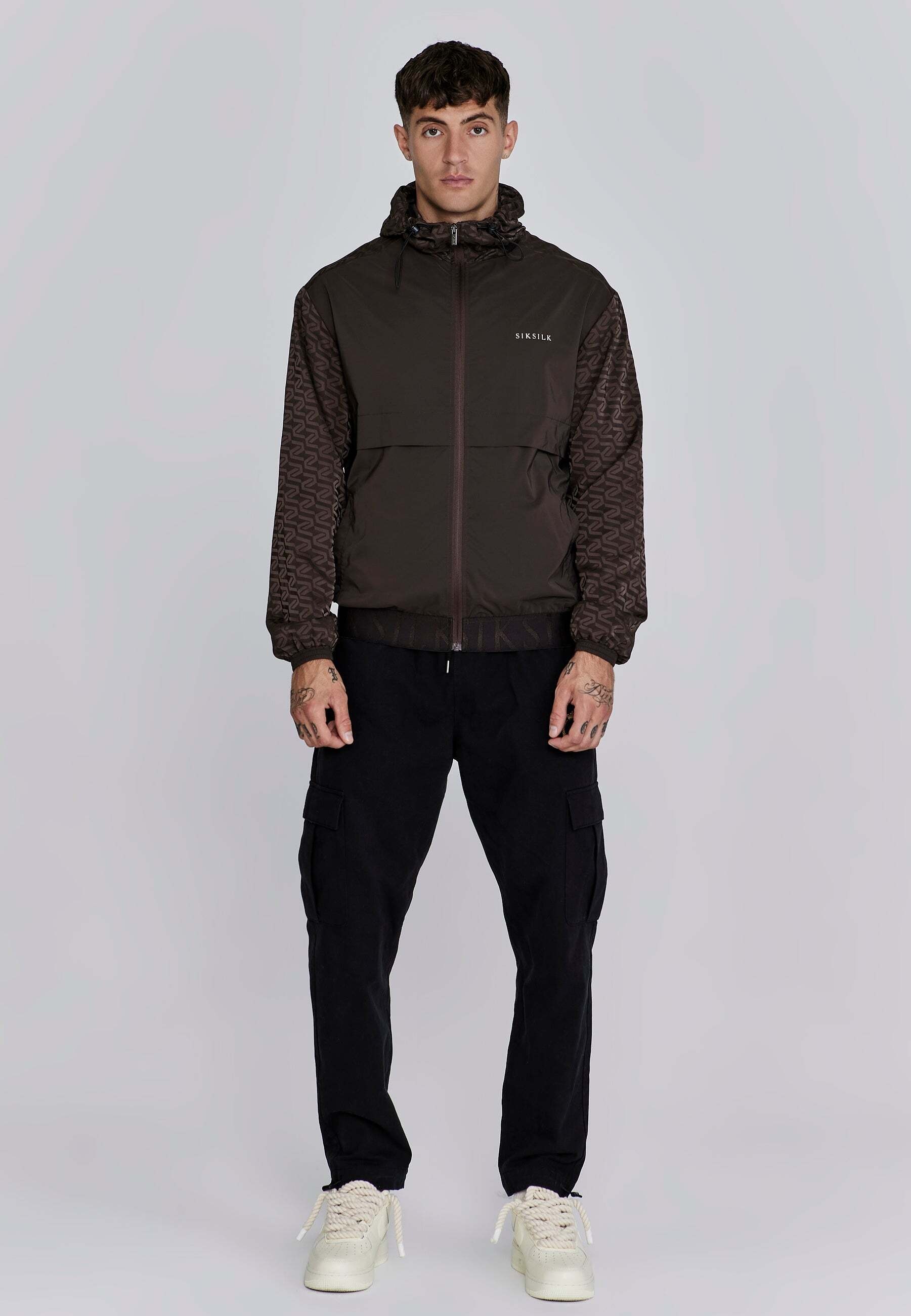 Siksilk Kurzjacke »Siksilk Jacke Aop Windbreaker«
