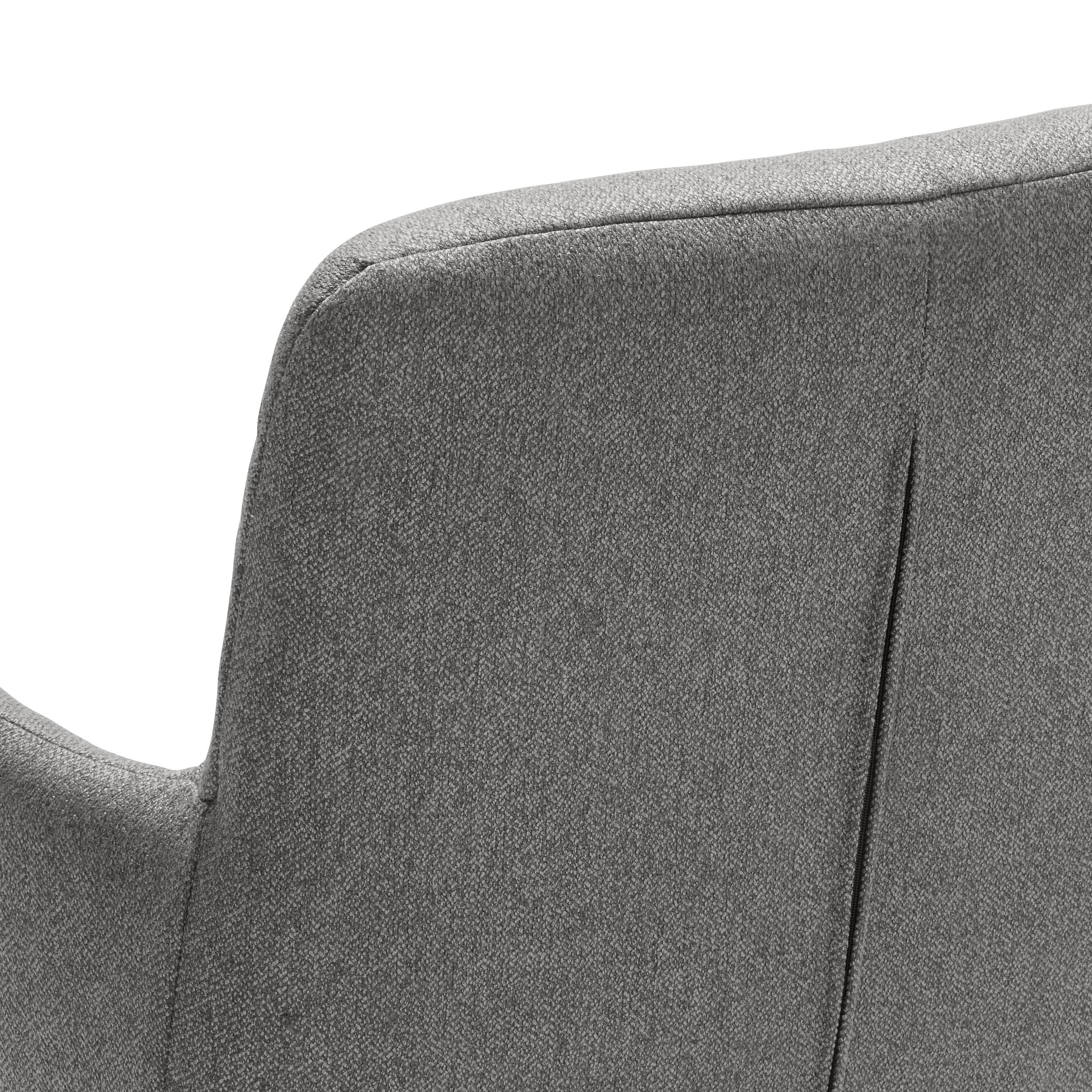 NAVIGLI II Stuhl - Grau / B: 58.0 cm x T: 61.0 cm x H: 89.0 cm