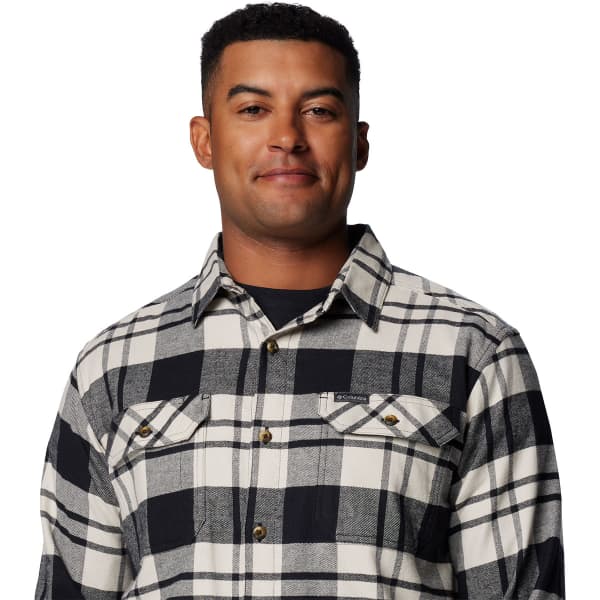 Chemise COLUMBIA FLARE GUN STRETCH FLANNEL BLACK RIVER CROSSING PLAID