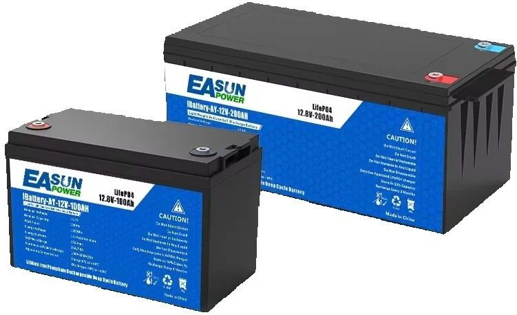 Easun Power 12V/24V 100/200ah Lifepo4-batterijpakket Is Een Parallel En Aanpasbaar + 4000 Levensduur Poland-Voorraad Voor Thuis