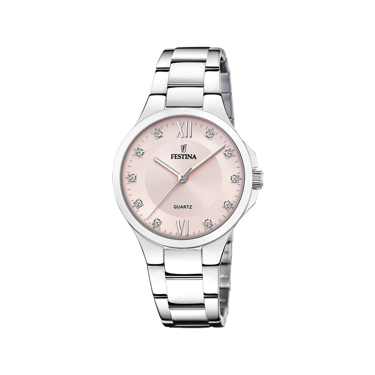 Montre Festina femme acier bracelet acier