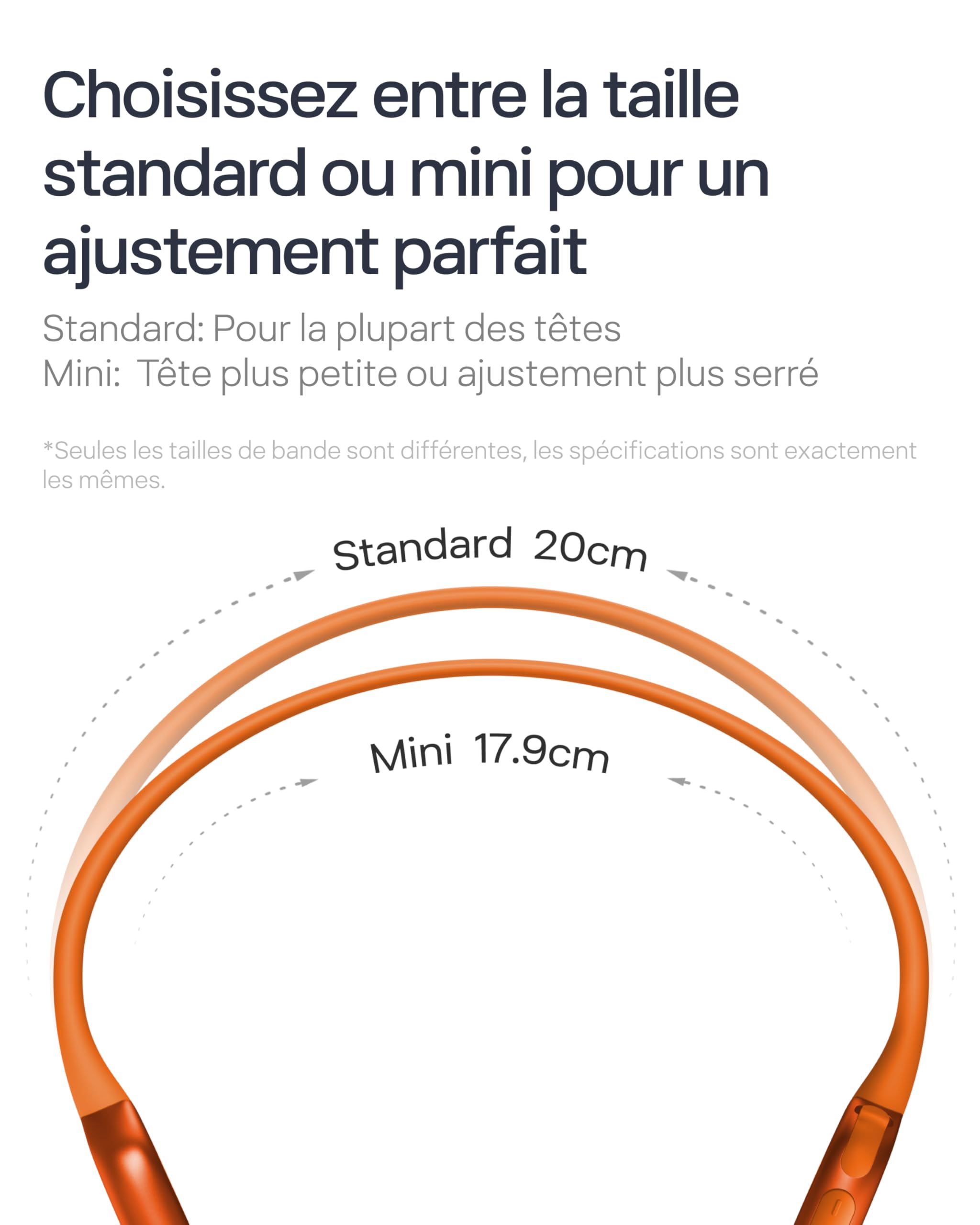 SHOKZ Casque à Conduction Osseuse OpenRun Pro 2 Mini, Écouteurs sans Fil Bluetooth 5.3, Microphones Réducteurs de Bruit, Étanchéité IP55, 12h d’Autonomie, Charge Rapide USB-C, Orange
