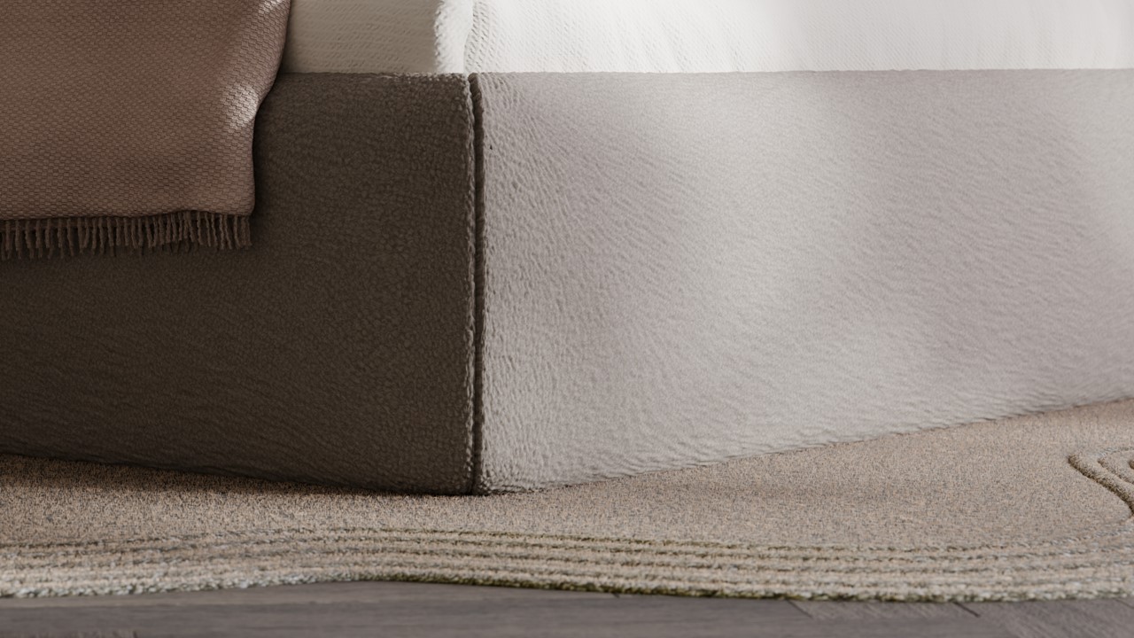 Bed Cove - Fine bouclé ecru