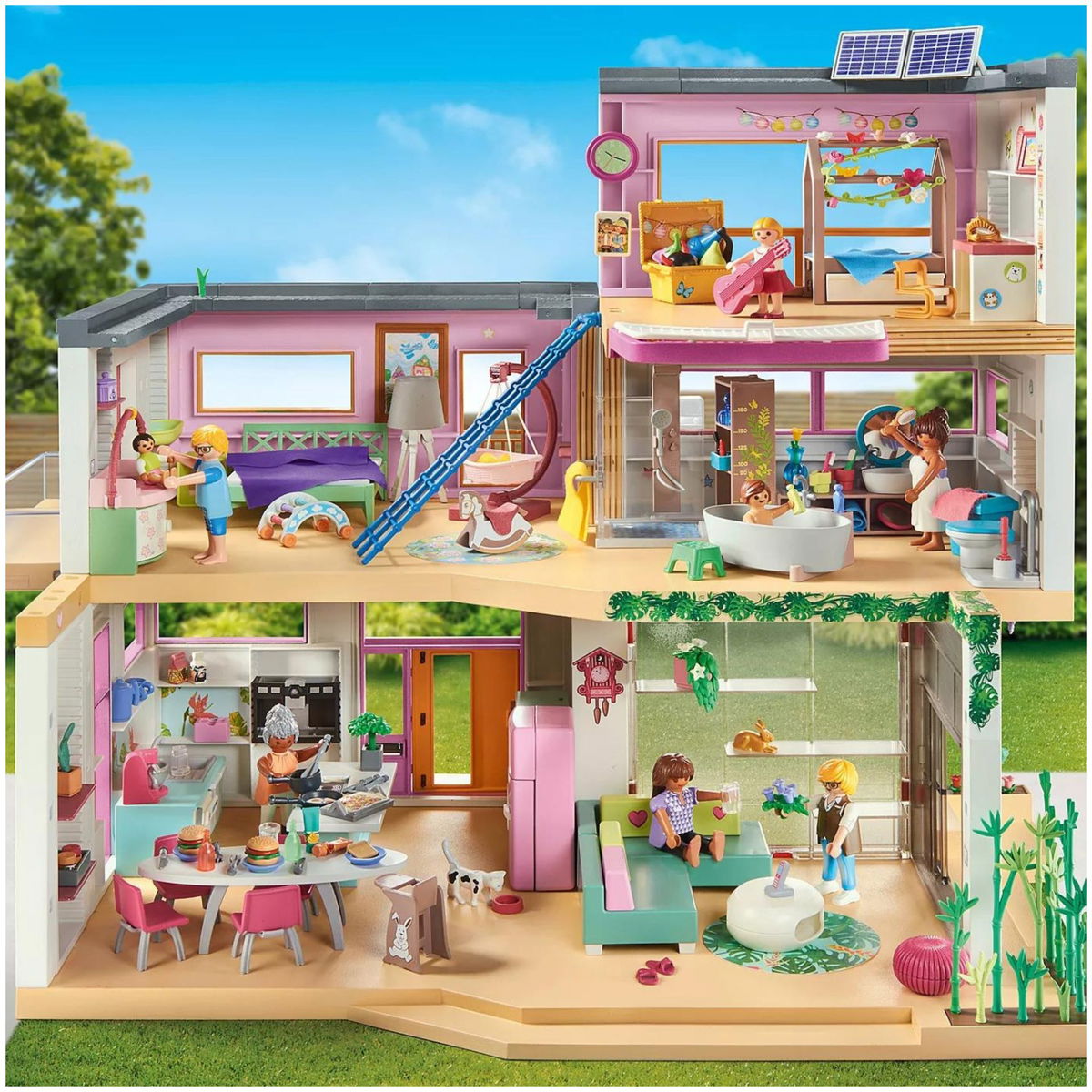 PLAYMOBILPLAYMOBIL   My Life 71607 Wohnhaus mit Wintergarten