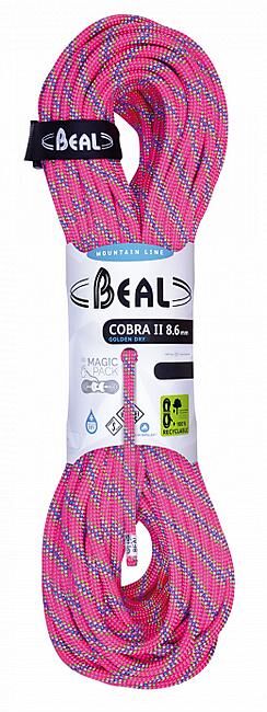 BEAL - CORDE ESCALADE COBRA II UNICORE GOLDEN DRY 8-6