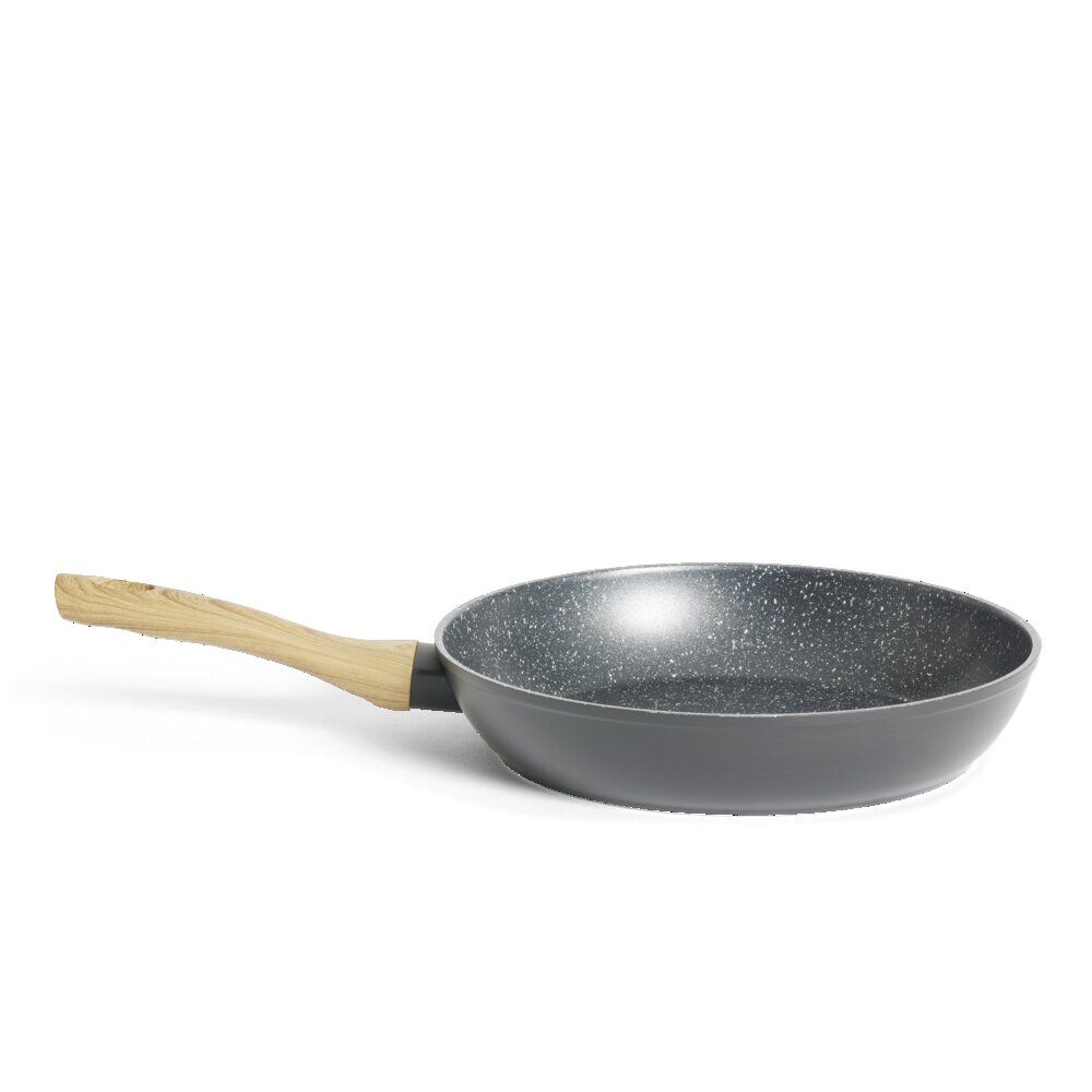Poêle tous feux dont induction aluminium noir Ø28cm