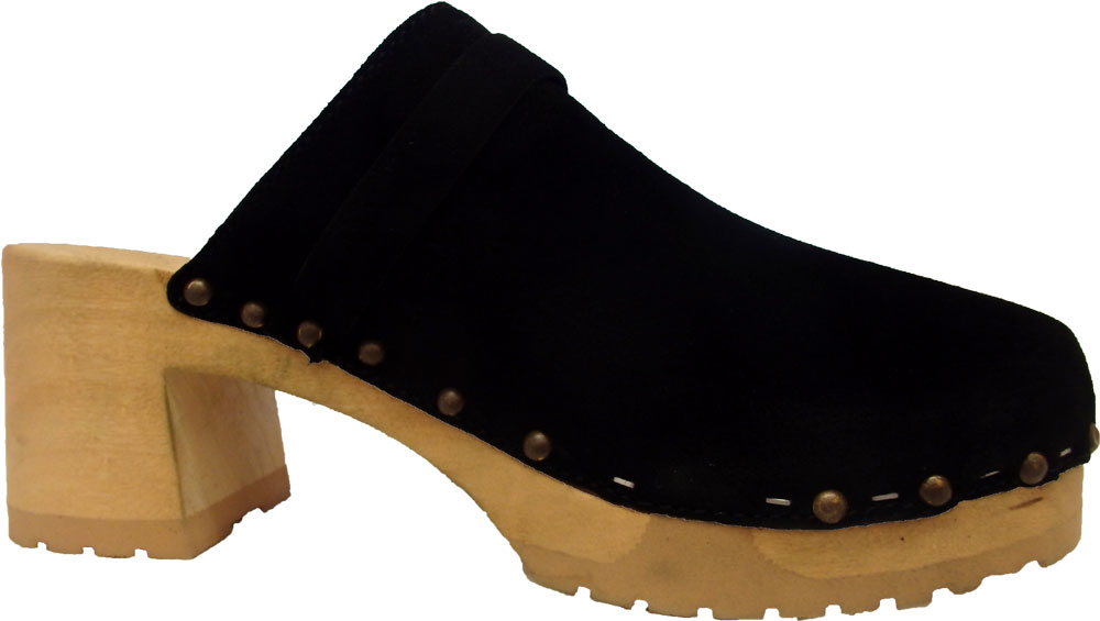 Softclox Clog HENJA Kaschmir schwarz natur