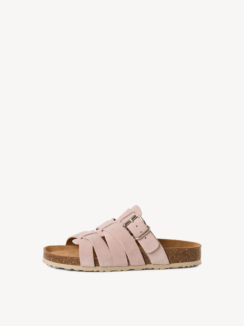 Leren Slipper - roze