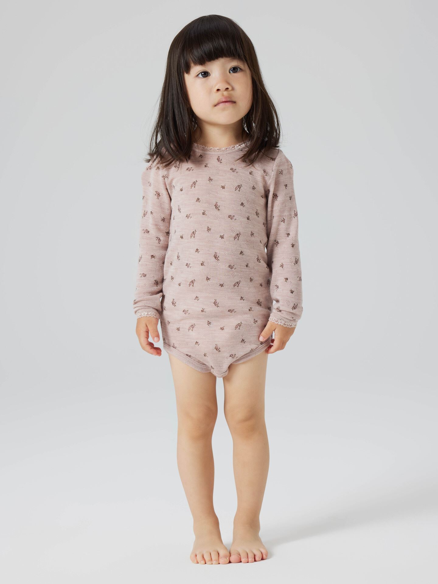 Wang Wool Needle Long Sleeve Body
