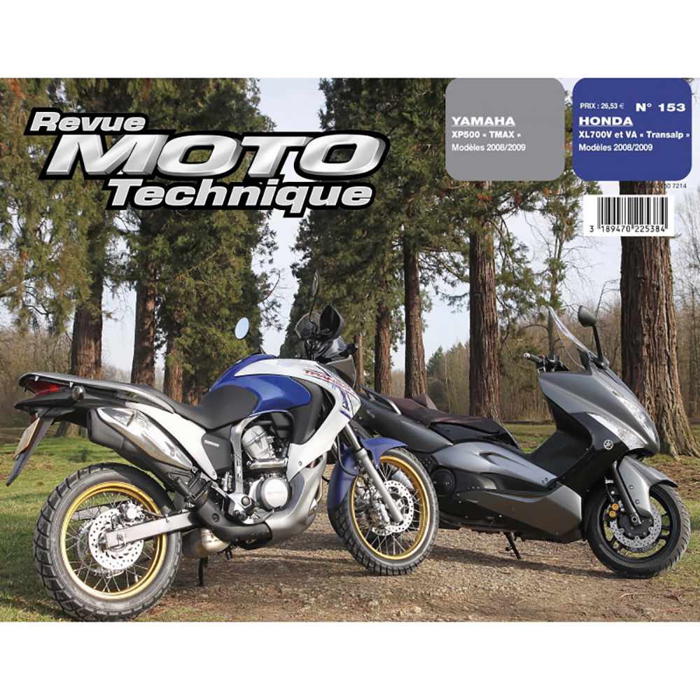 Etai - RMT 153.1 YAMAHA XP500 T-MAX (2008 à 2009) et HONDA XL700 (2008 à 2009)